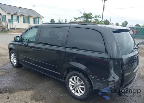 2016 Dodge Grand Caravan Sxt from USA, damaged, VIN 2C4RDGCG0GR184885